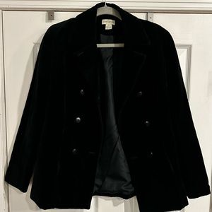 Ann Taylor Velvet Blazer only worn for Christmas Photos